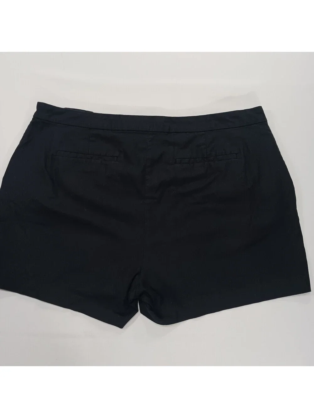 Banana Republic 491832-00 Women's Black Side Buttons Shorts Size 18 (40×4)